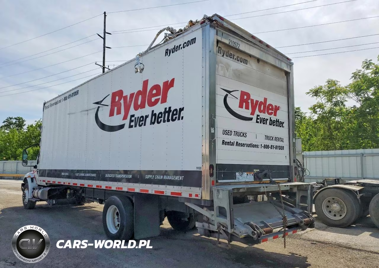 2019 International Mv607 Refrigerated Box Truck VIN:1HTEUMML1KH800951 - 3