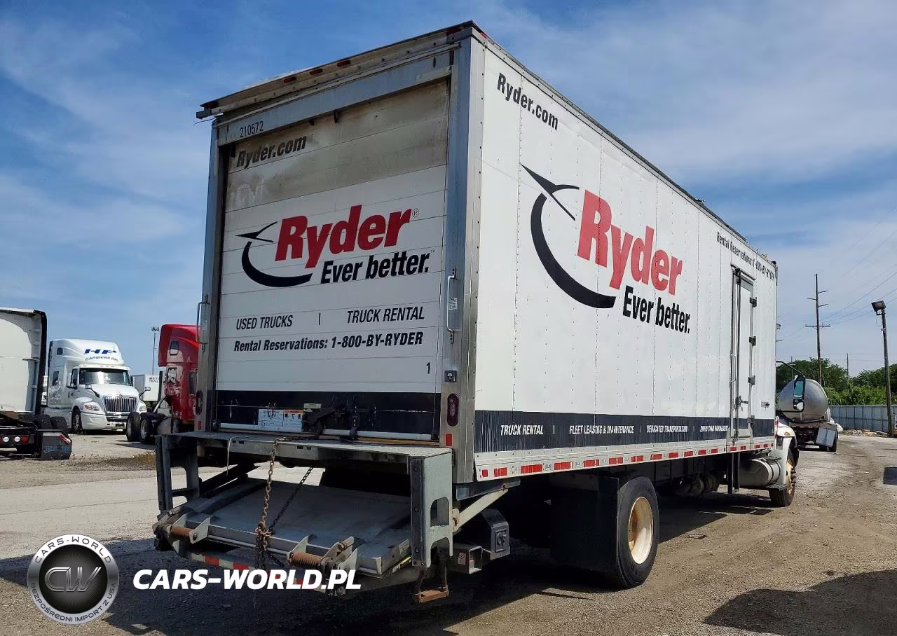 2019 International Mv607 Refrigerated Box Truck VIN:1HTEUMML1KH800951 - 4