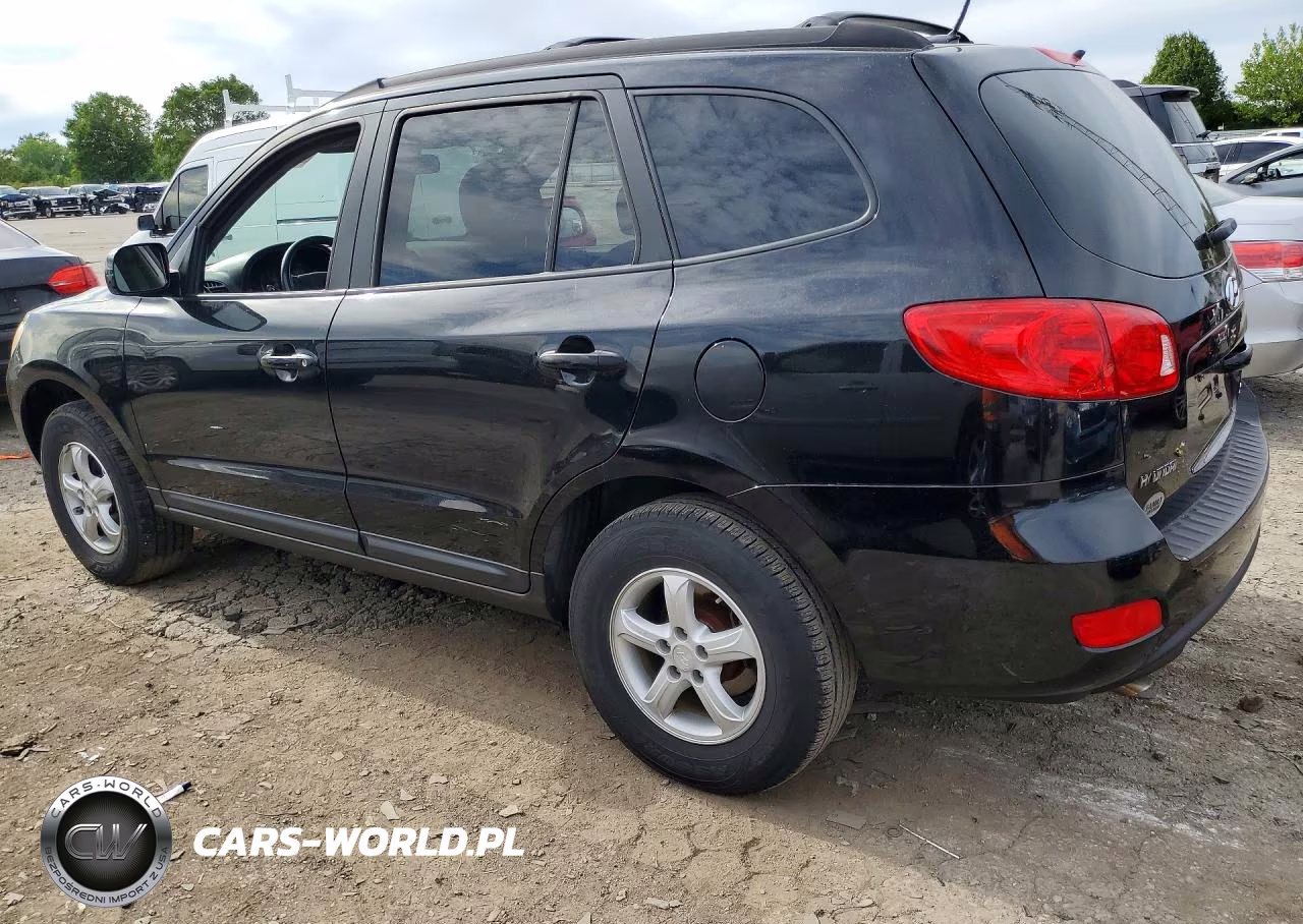 2008 Hyundai Santa Fe Gls VIN:5NMSG13D58H190124 - 2