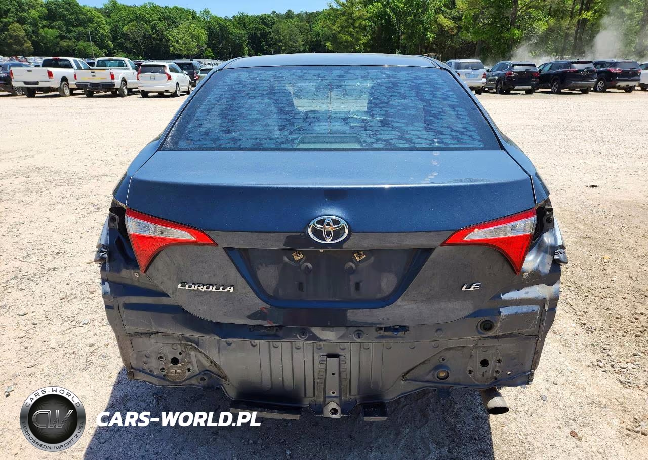 2015 Toyota Corolla Le VIN:2T1BURHE8FC338763 - 6