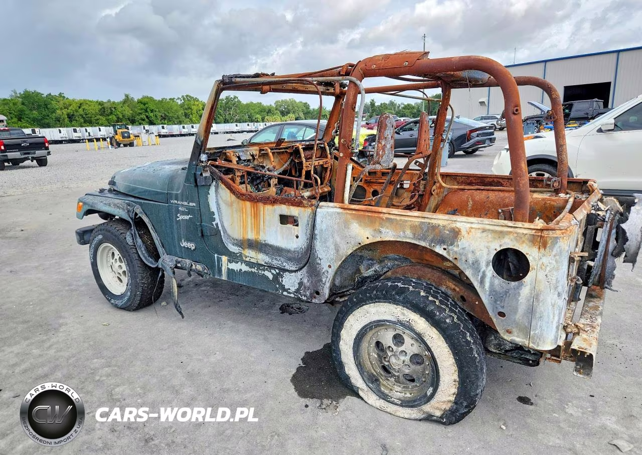1999 Jeep Wrangler - Tj Sport VIN:1J4FY19S9XP442185 - 2