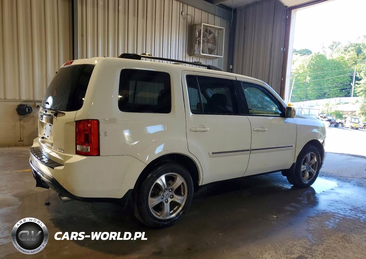 2012 Honda Pilot Ex VIN:5FNYF4H43CB073319 - 3