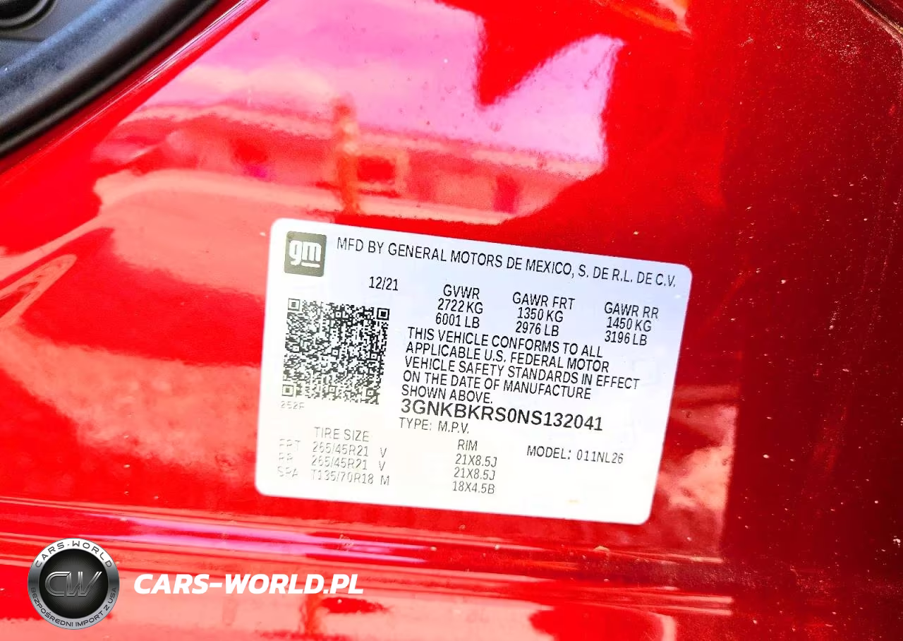 2022 Chevrolet Blazer Rs VIN:3GNKBKRS0NS132041 - 13