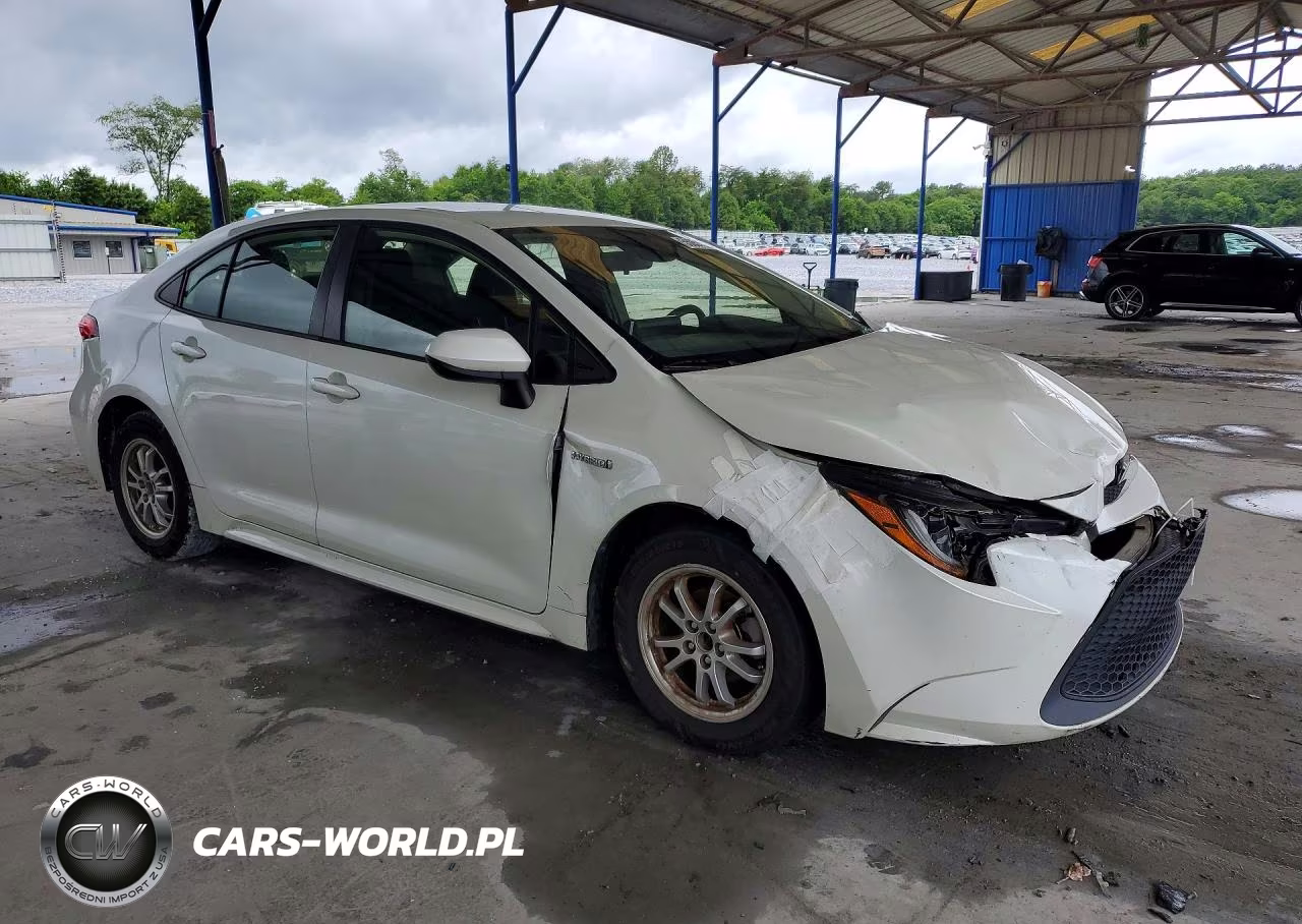 2021 Toyota Corolla Le VIN:JTDEAMDE5MJ004920 - 4