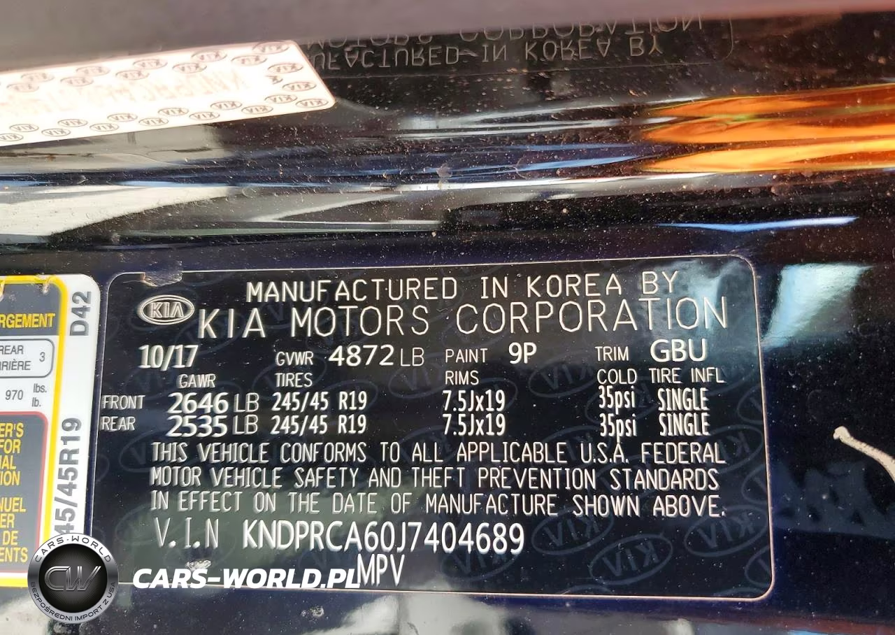 2018 Kia Sportage VIN:KNDPRCA60J7404689 - 13