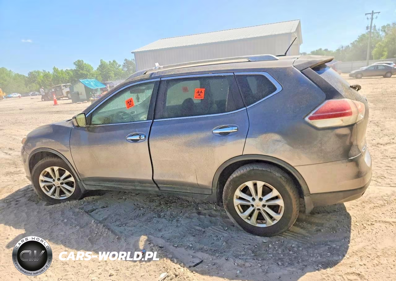 2015 Nissan Rogue Sv VIN:KNMAT2MT8FP527280 - 2