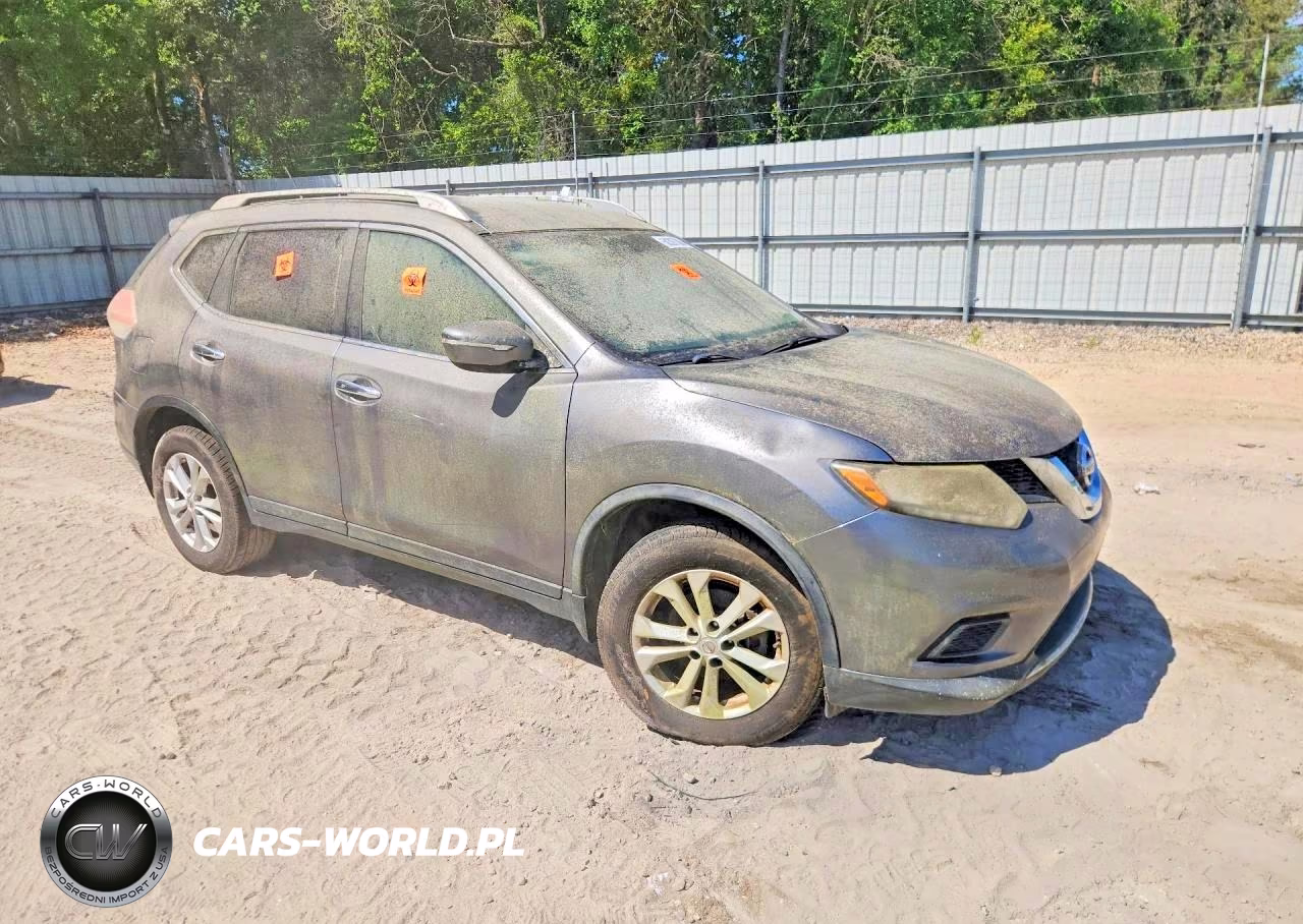 2015 Nissan Rogue Sv VIN:KNMAT2MT8FP527280 - 4