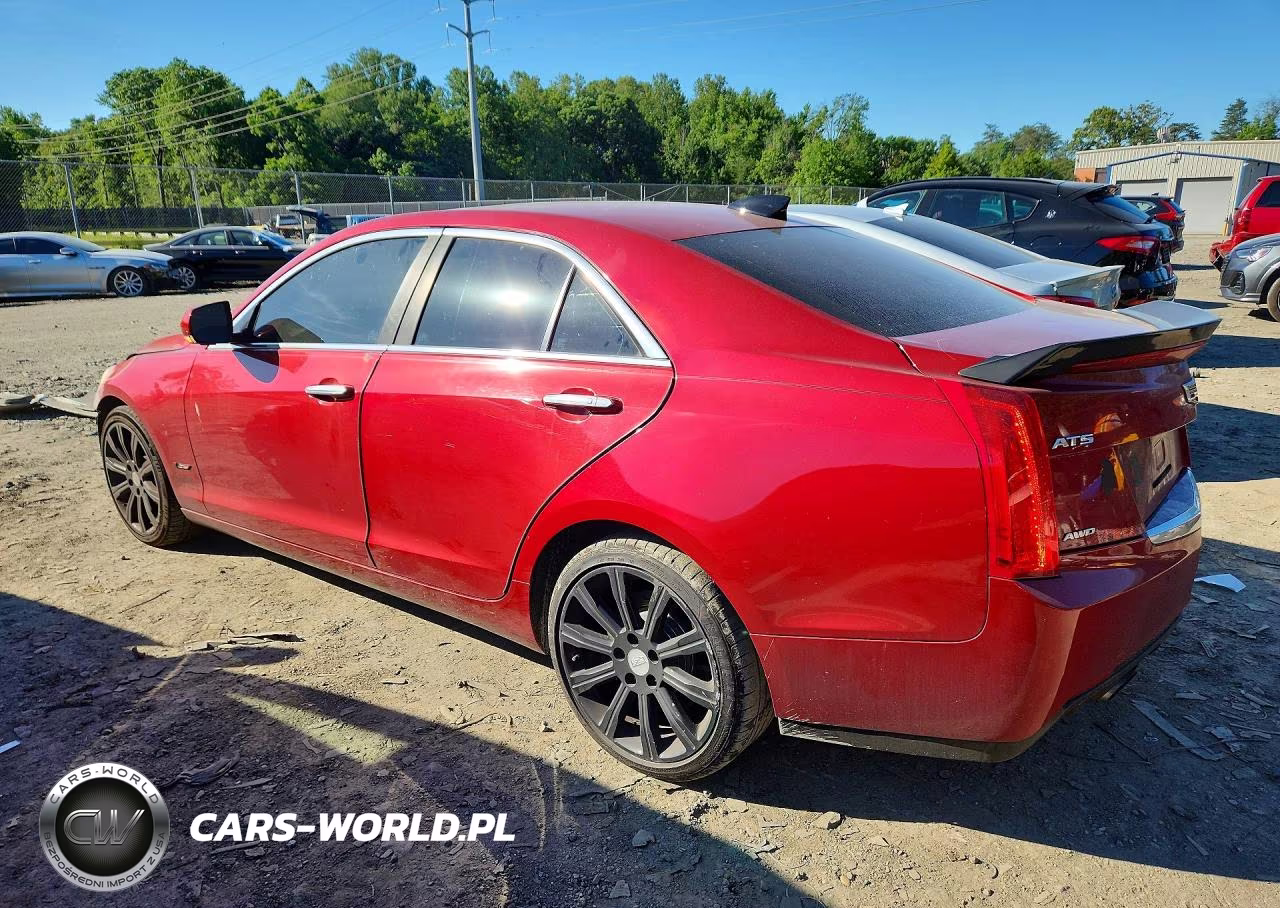 2017 Cadillac Ats Luxury VIN:1G6AH5SX1H0147186 - 2