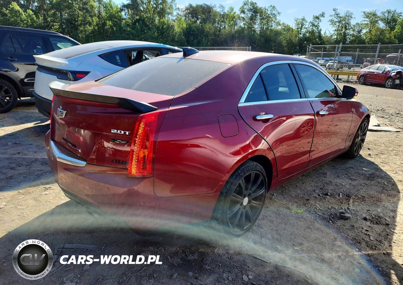 2017 Cadillac Ats Luxury VIN:1G6AH5SX1H0147186 - 3