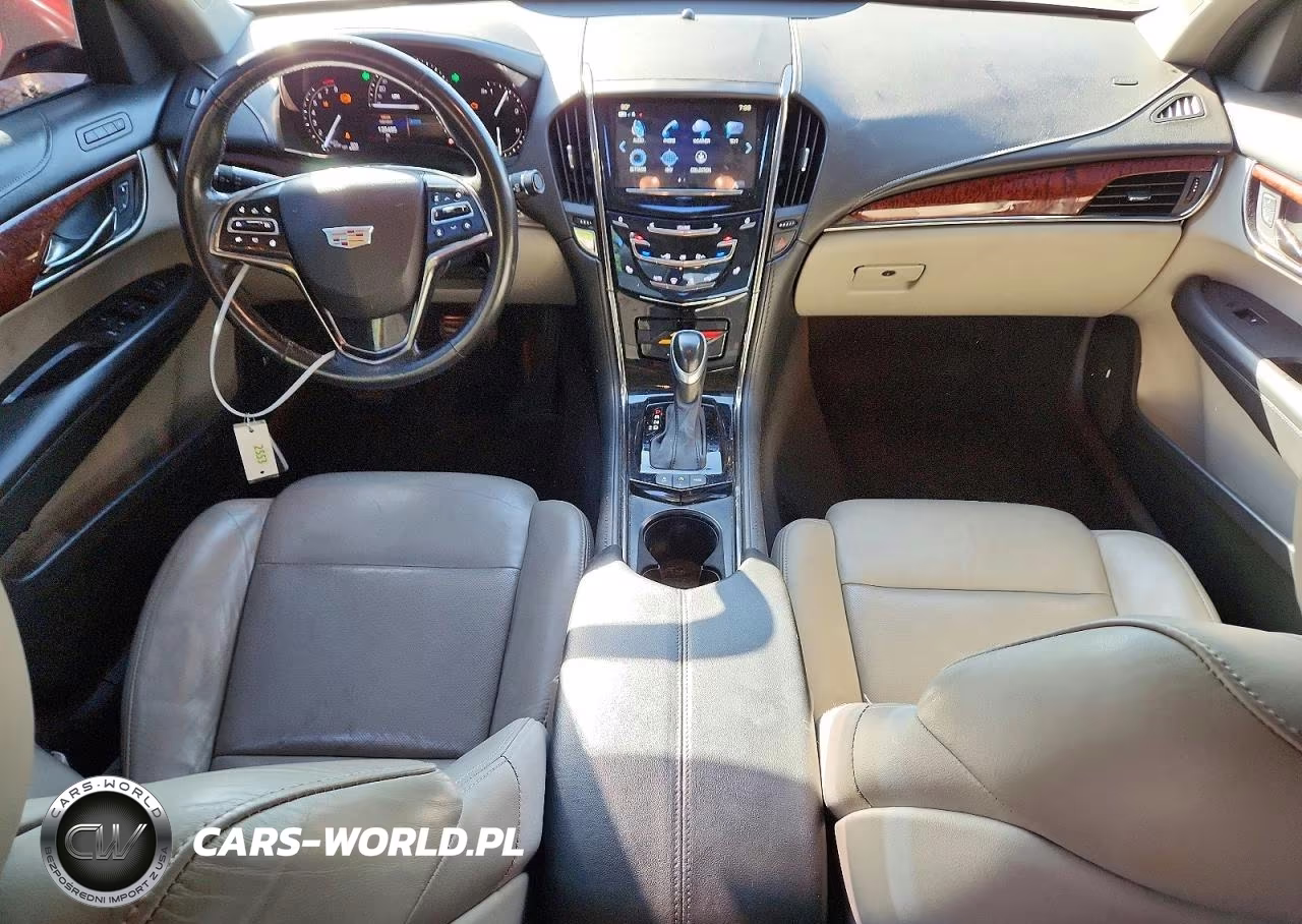 2017 Cadillac Ats Luxury VIN:1G6AH5SX1H0147186 - 8