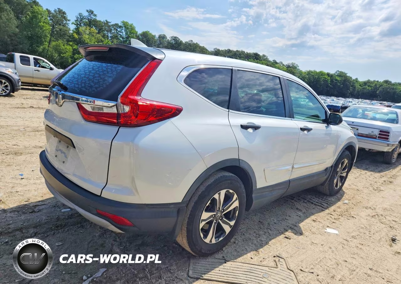 2017 Honda Cr-V Lx VIN:5J6RW5H36HL004558 - 3