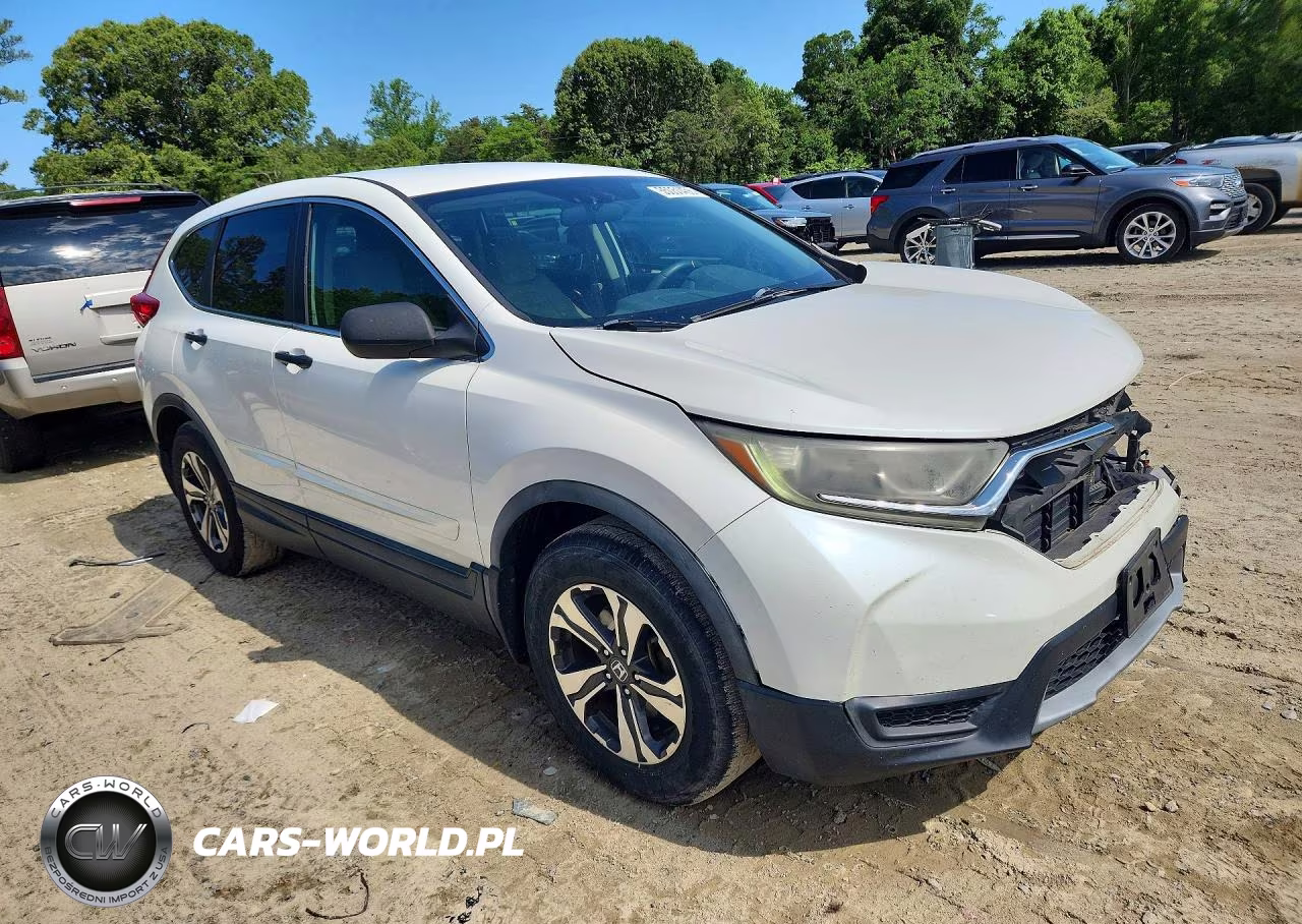 2017 Honda Cr-V Lx VIN:5J6RW5H36HL004558 - 4
