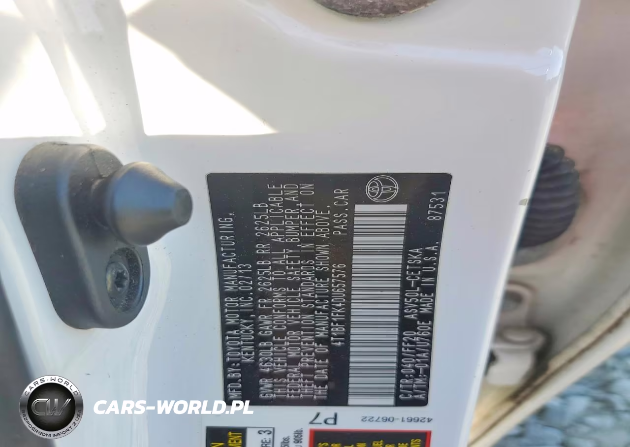 2013 Toyt Camry VIN:4T1BF1FK4DU657576 - 12
