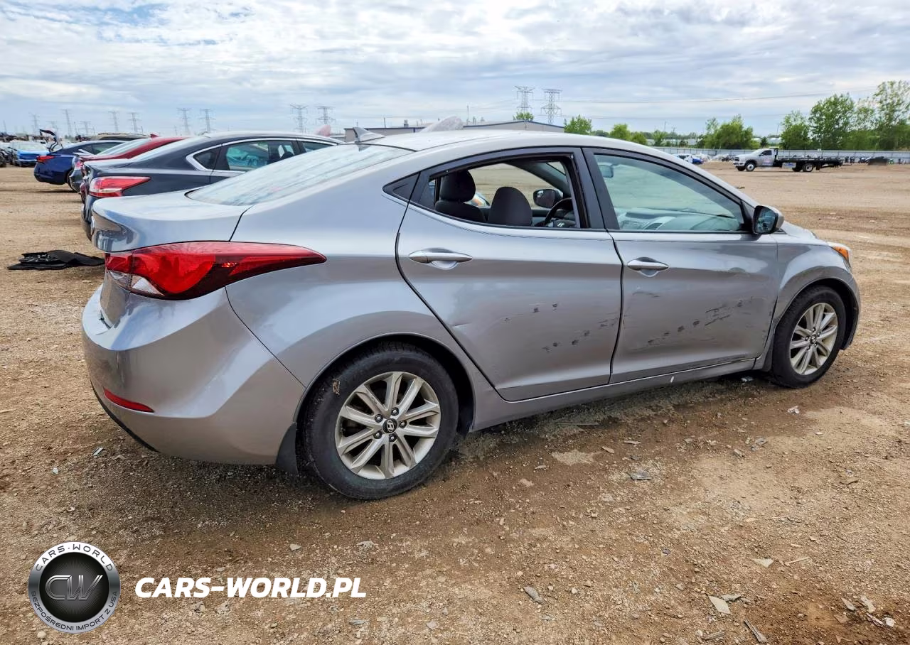 2016 Hyundai Elantra Se VIN:KMHDH4AE8GU514754 - 3