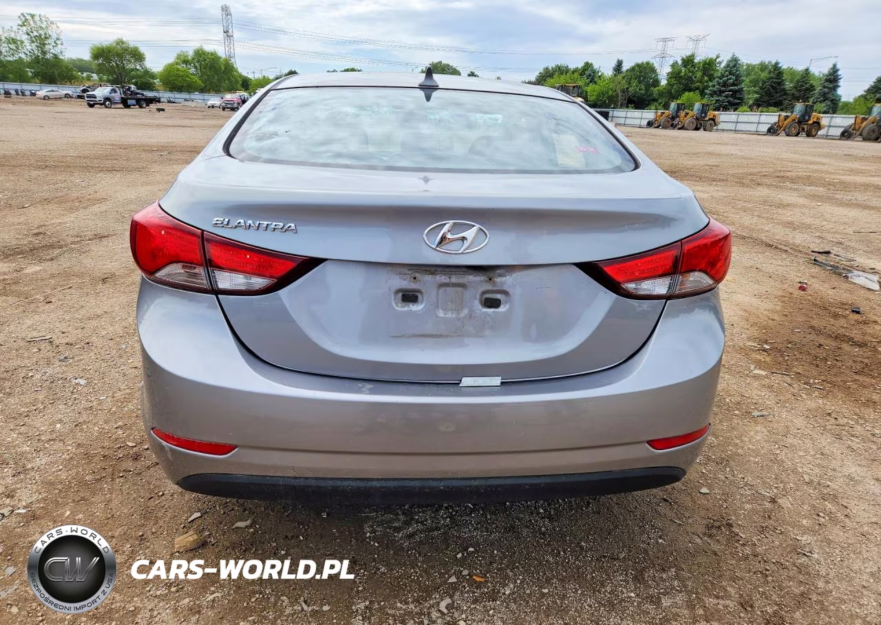 2016 Hyundai Elantra Se VIN:KMHDH4AE8GU514754 - 6