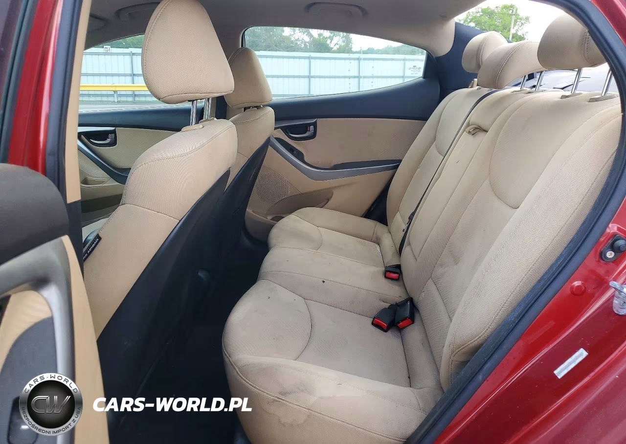 2012 HYUNDAI ELANTRA GL GLS VIN:KMHDH4AEXCU414939 - 10
