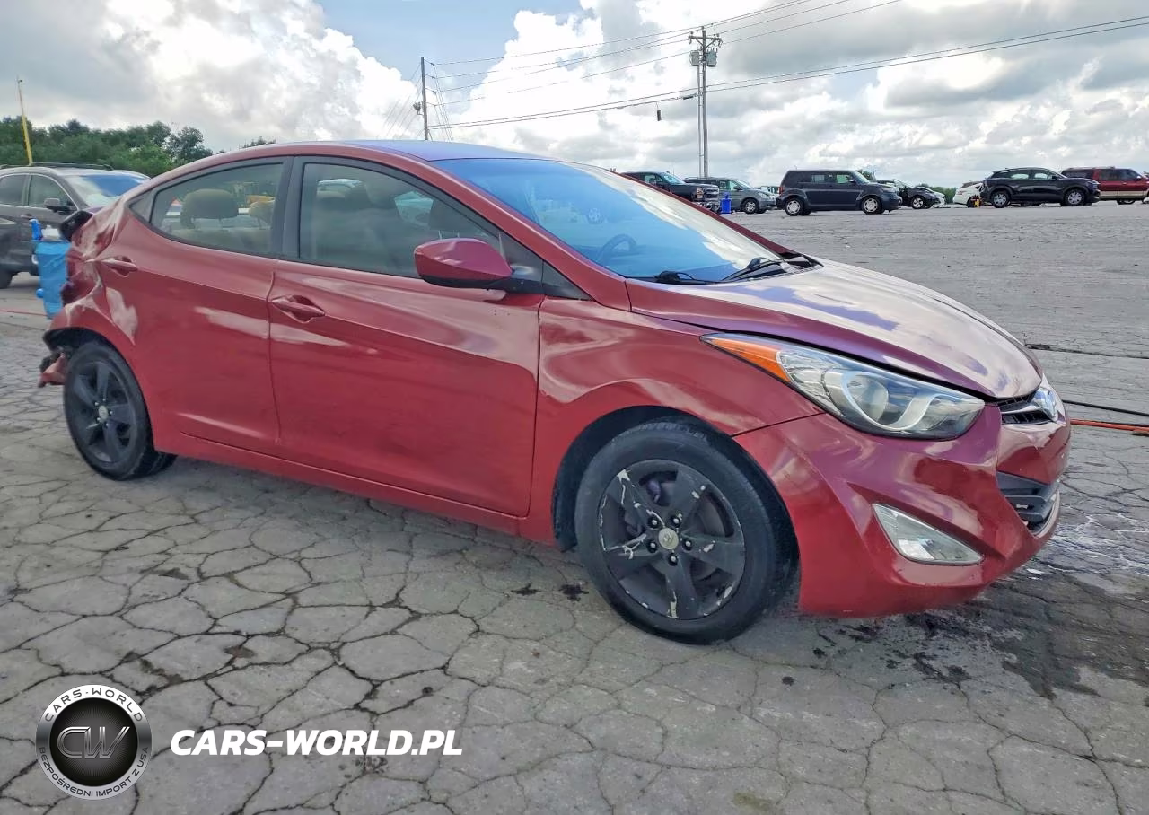2012 HYUNDAI ELANTRA GL GLS VIN:KMHDH4AEXCU414939 - 4