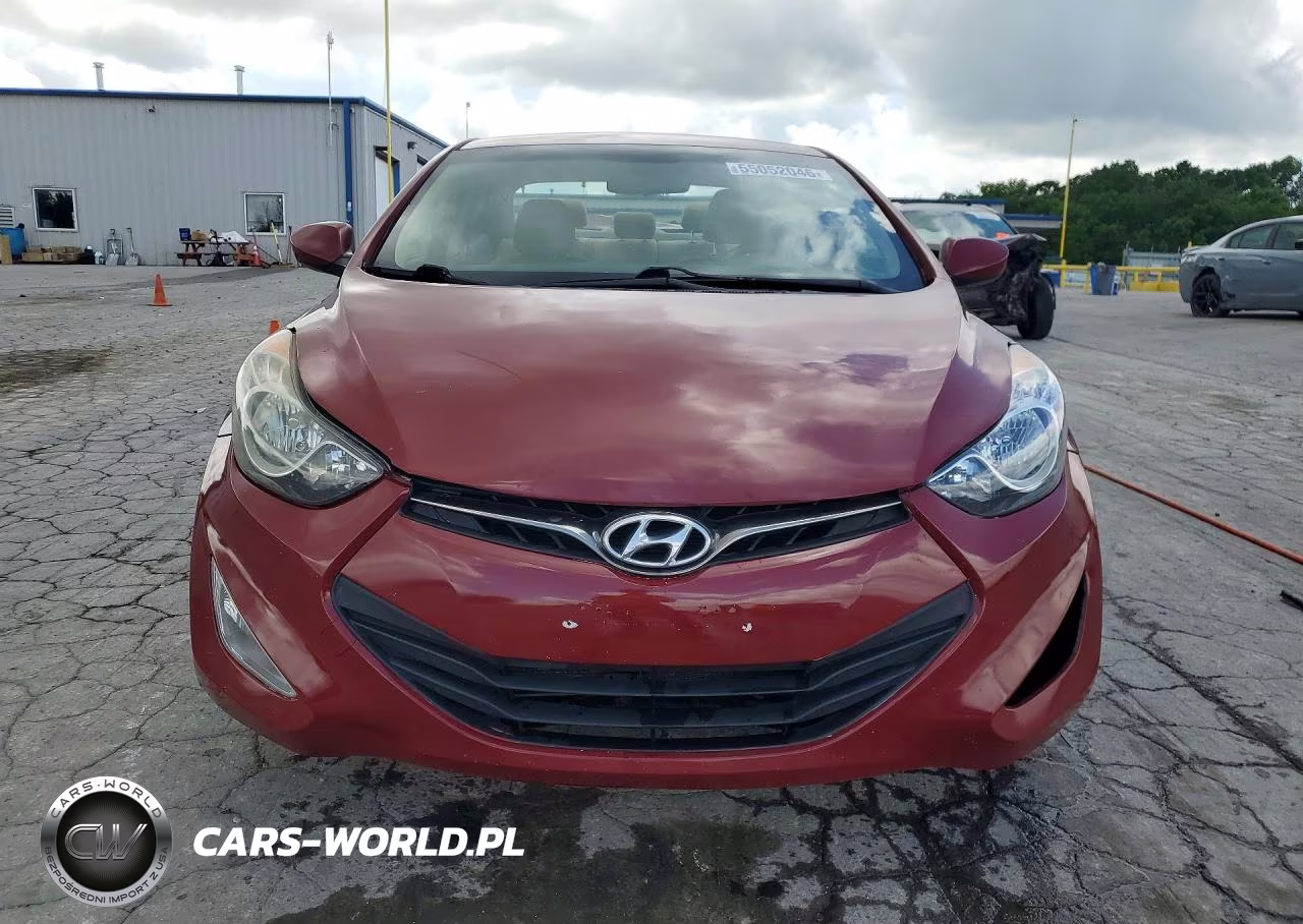 2012 HYUNDAI ELANTRA GL GLS VIN:KMHDH4AEXCU414939 - 5