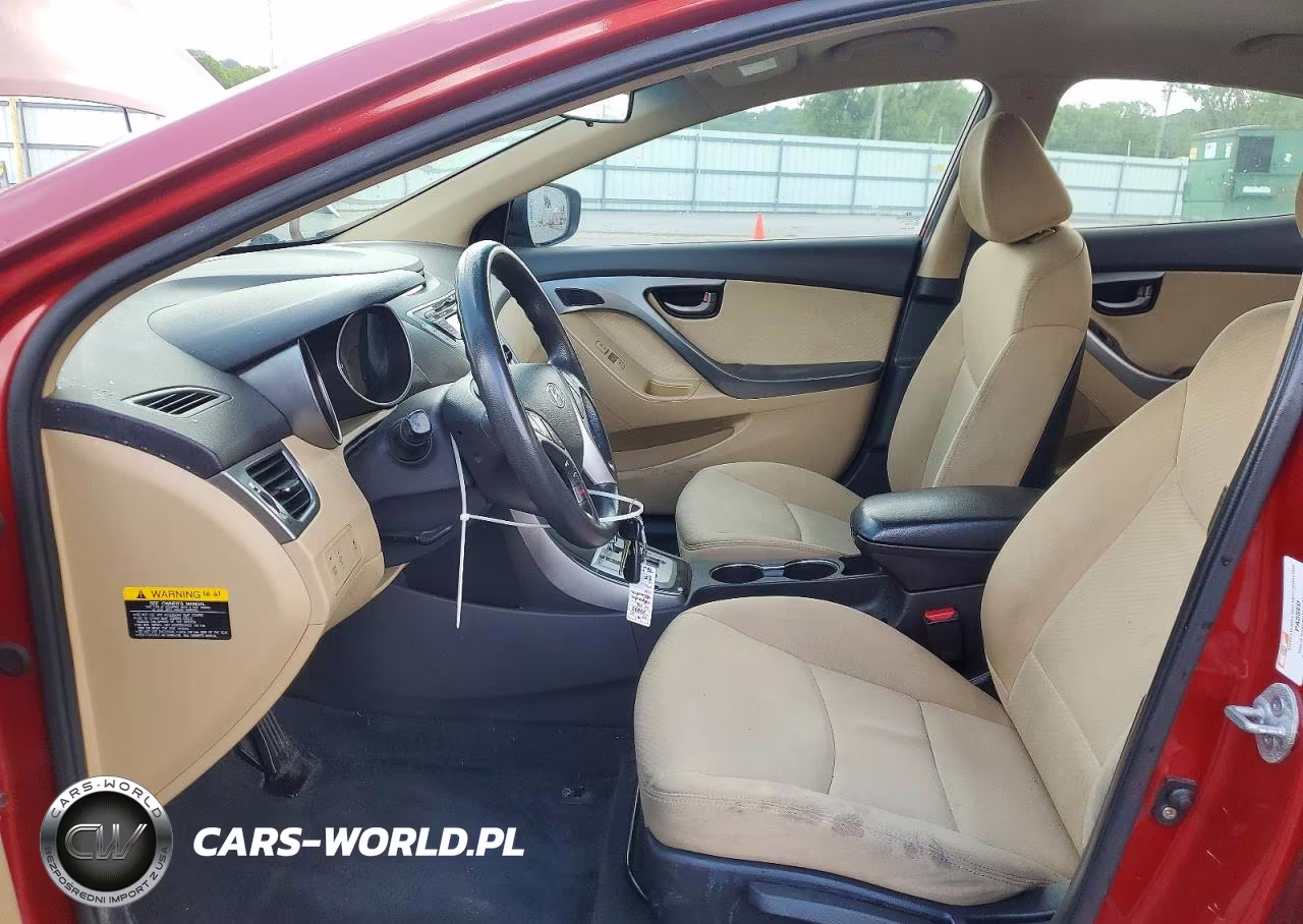 2012 HYUNDAI ELANTRA GL GLS VIN:KMHDH4AEXCU414939 - 7