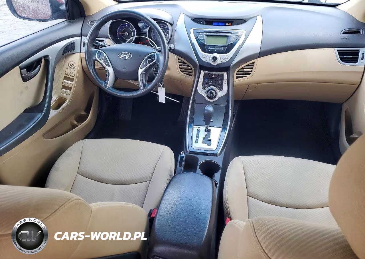 2012 HYUNDAI ELANTRA GL GLS VIN:KMHDH4AEXCU414939 - 8
