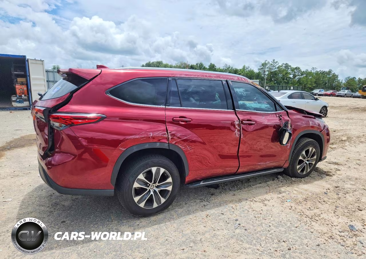 2021 Toyota Highlander Xle VIN:5TDHZRAHXMS039439 - 3