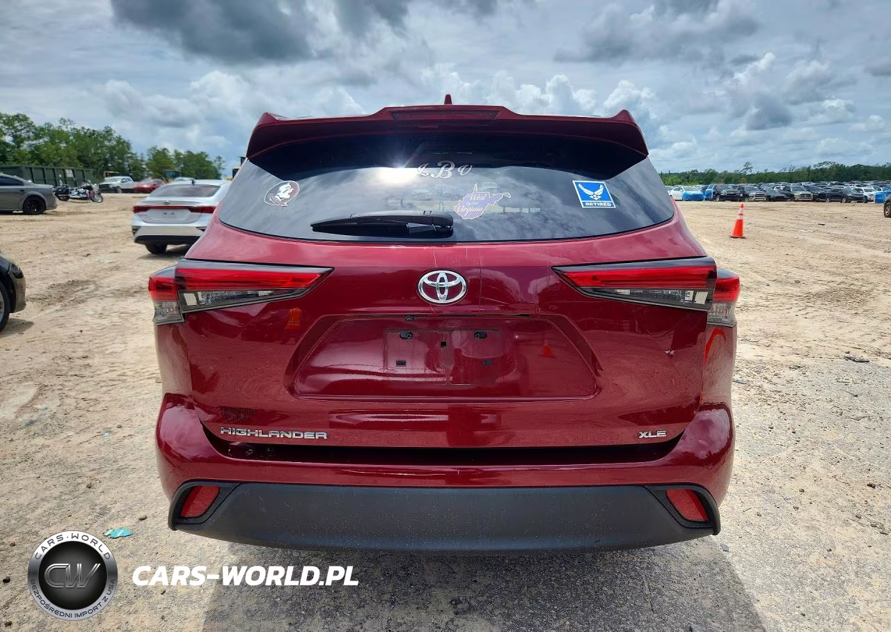 2021 Toyota Highlander Xle VIN:5TDHZRAHXMS039439 - 6