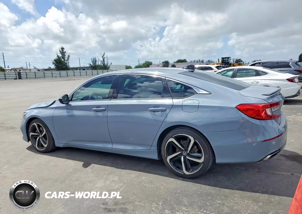 2021 Honda Accord Sport Se VIN:1HGCV1F45MA123034 - 2