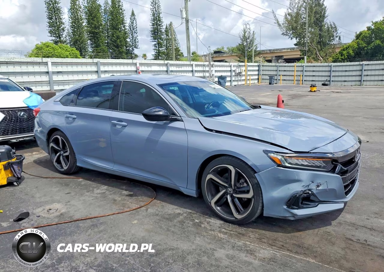 2021 Honda Accord Sport Se VIN:1HGCV1F45MA123034 - 4
