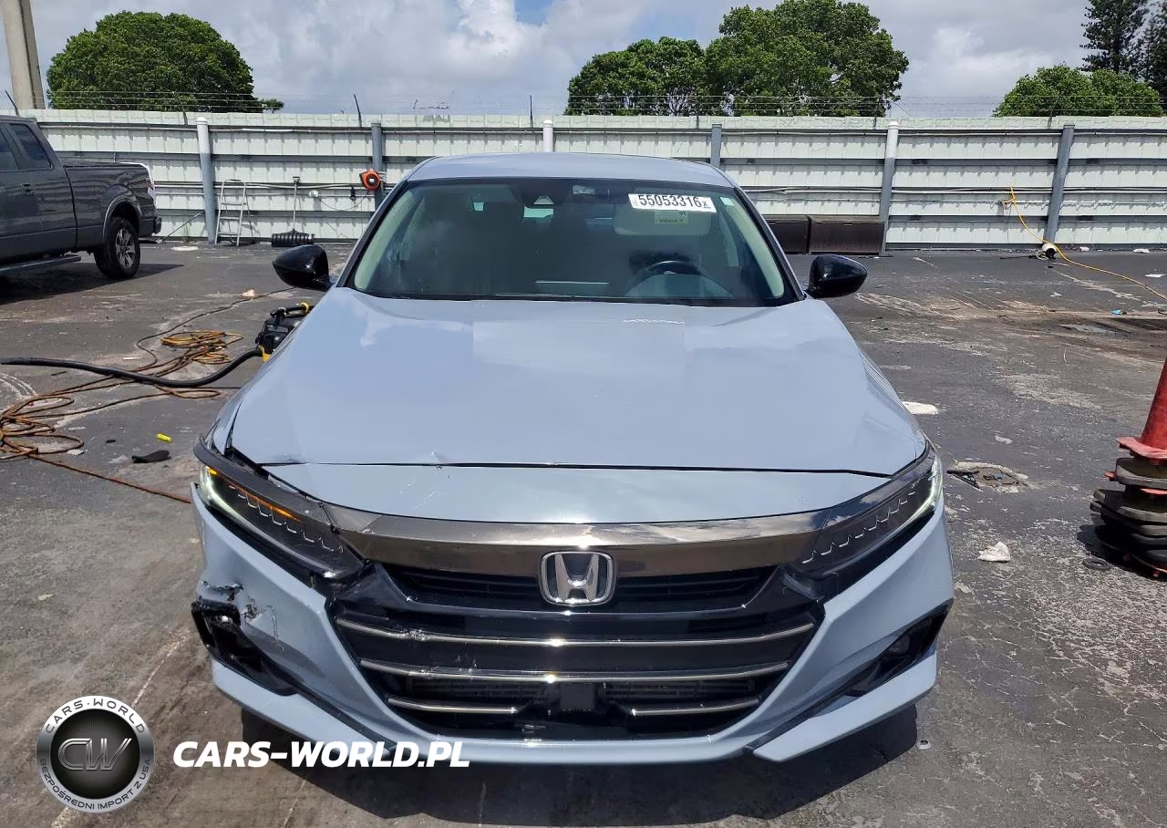 2021 Honda Accord Sport Se VIN:1HGCV1F45MA123034 - 5