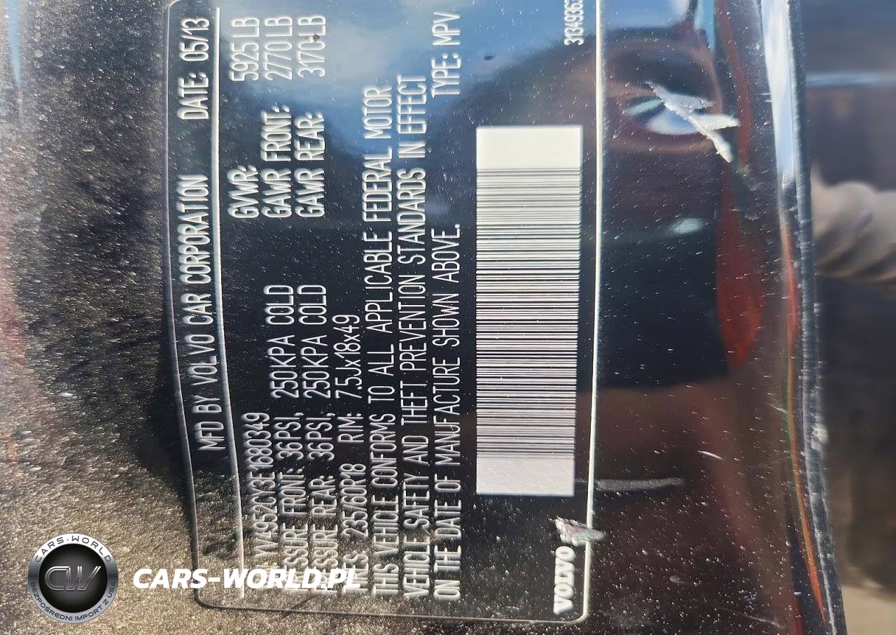 2014 Volvo Xc90 3.2 VIN:YV4952CY3E1680349 - 13