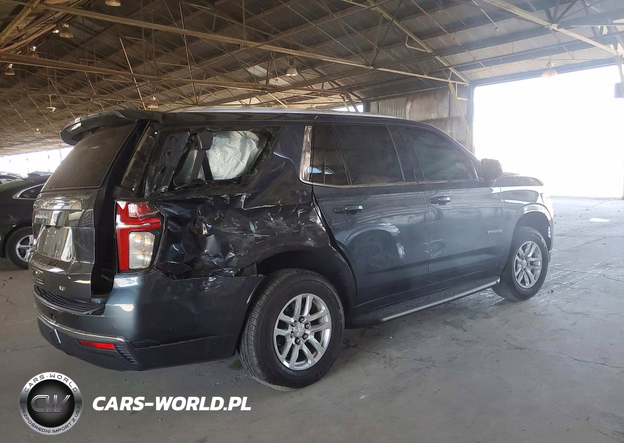2021 Chevrolet Tahoe C1500 Lt VIN:1GNSCNKD6MR377907 - 3