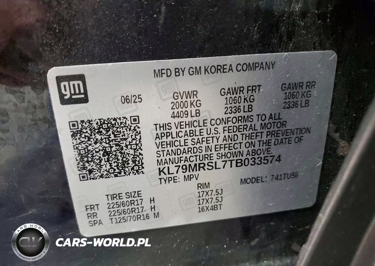 2026 Chevrolet Trailblazer Lt VIN:KL79MRSL7TB033574 - 13