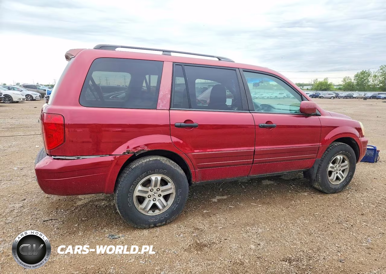 2003 Honda Pilot Ex VIN:2HKYF18463H536523 - 3