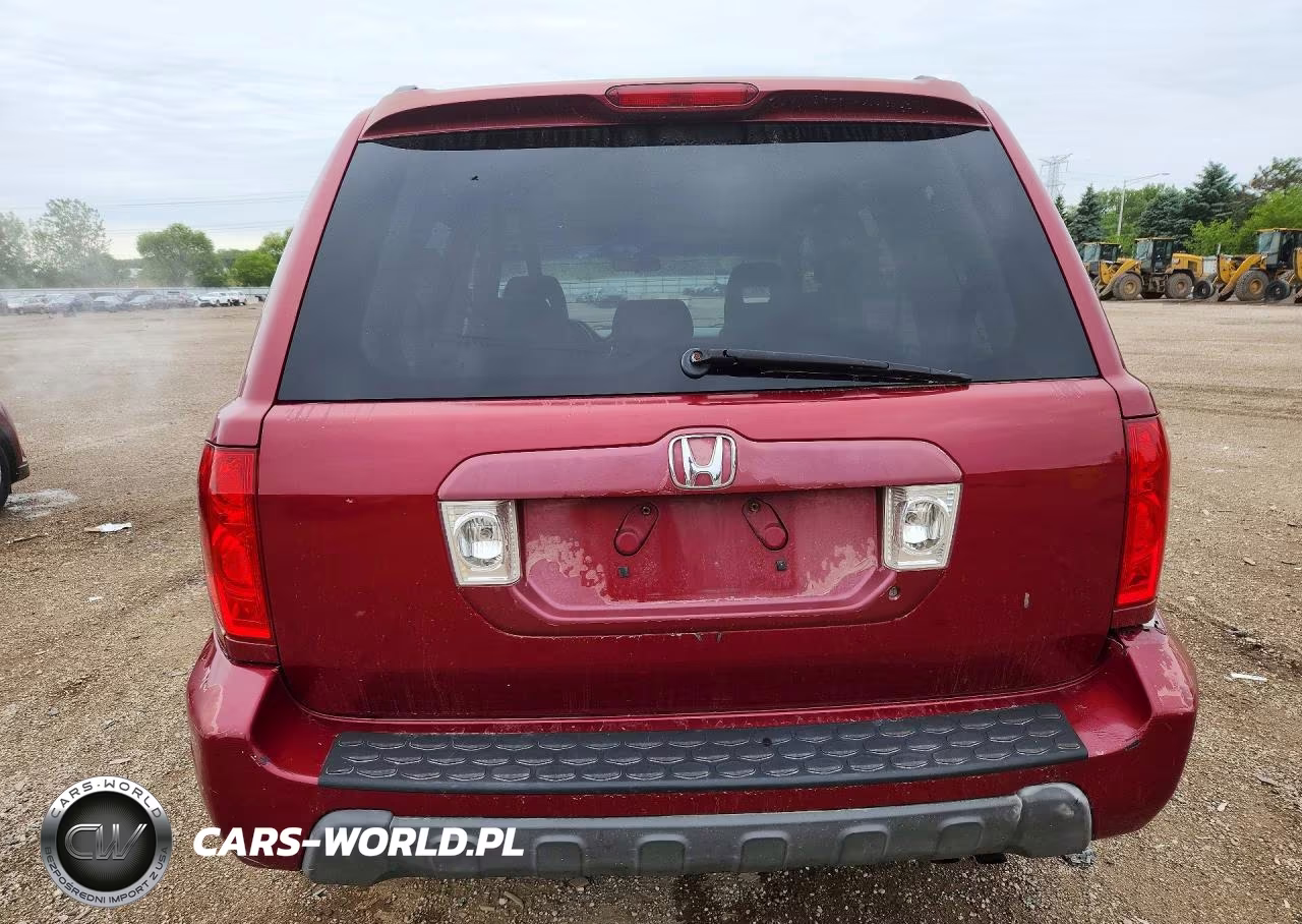 2003 Honda Pilot Ex VIN:2HKYF18463H536523 - 6
