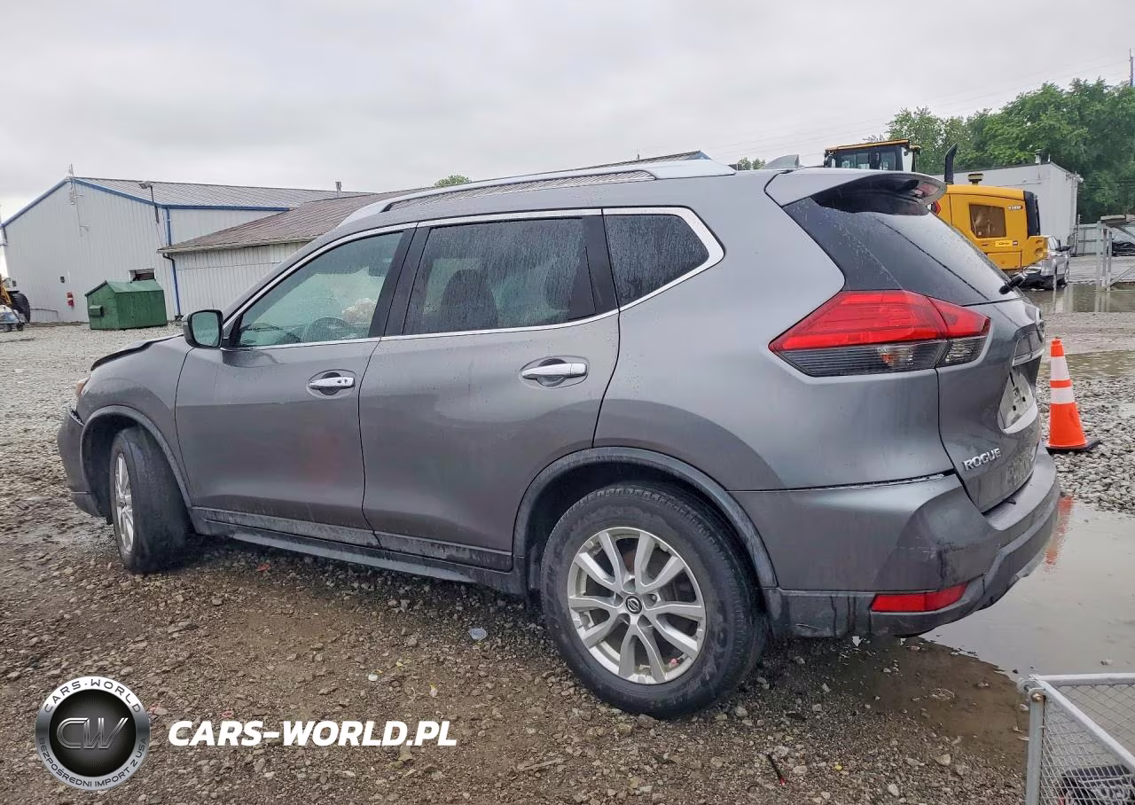 2017 Nissan Rogue Sv VIN:KNMAT2MT1HP595147 - 2