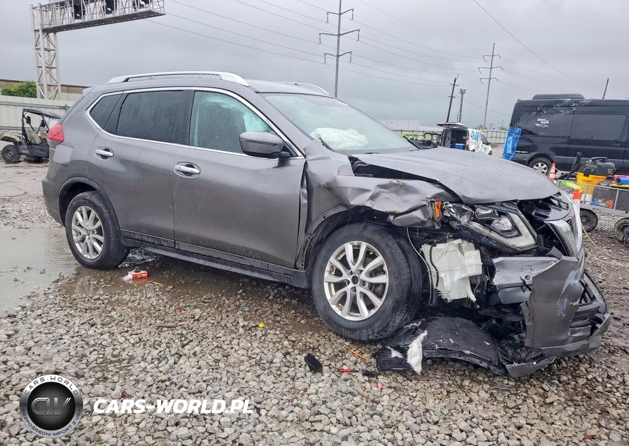 2017 Nissan Rogue Sv VIN:KNMAT2MT1HP595147 - 4