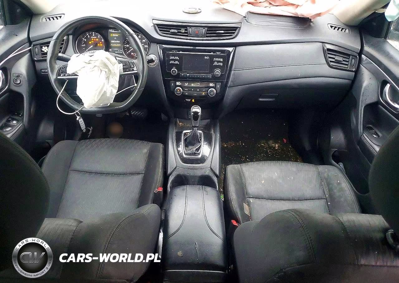 2017 Nissan Rogue Sv VIN:KNMAT2MT1HP595147 - 8