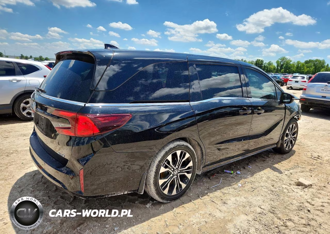 2025 Honda Odyssey Elite VIN:5FNRL6H90SB022735 - 3