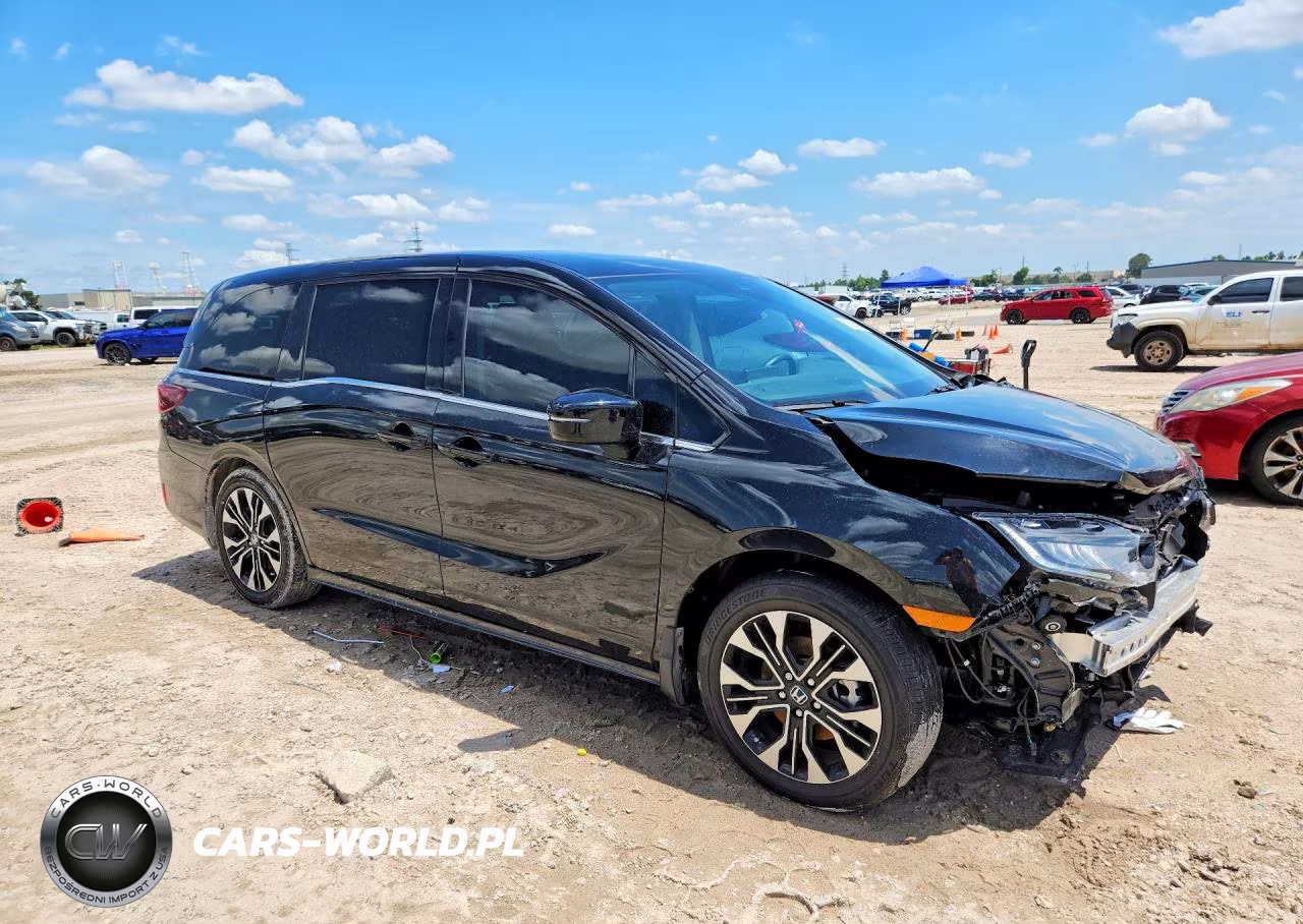 2025 Honda Odyssey Elite VIN:5FNRL6H90SB022735 - 4