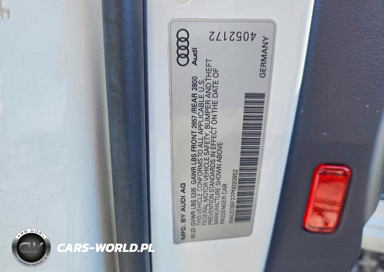 2023 Audi A6 Premium VIN:WAUD3BF27PN020852 - 12