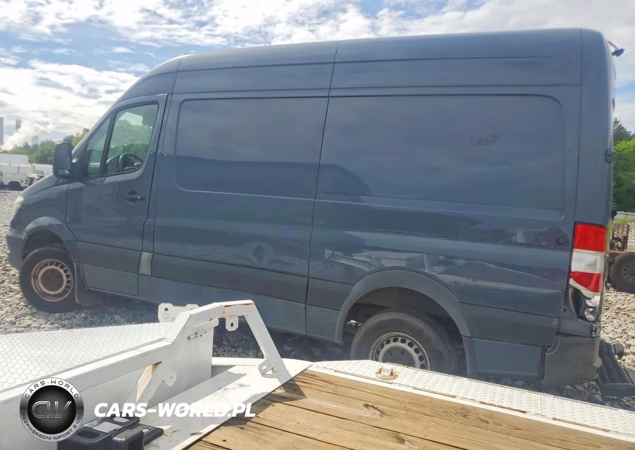 2018 Mercedes Benz Sprinter 2500 Delivery Van VIN:WD3PE7CD1JP638297 - 2