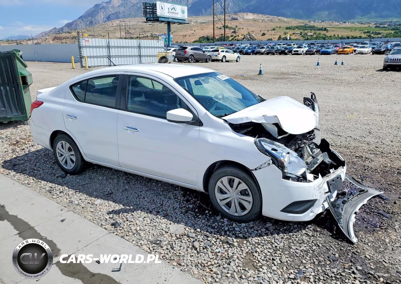 2019 Nissan Versa Sv VIN:3N1CN7AP8KL852592 - 4