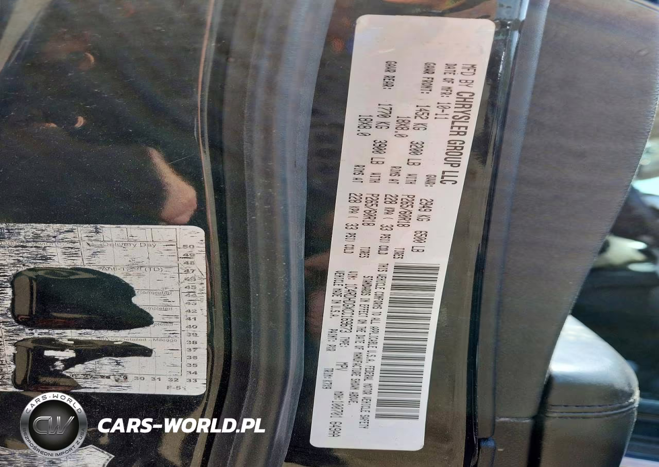 2012 Dodge Durango Crew VIN:1C4RDHDGXCC169673 - 13