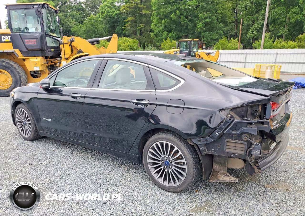 2018 Ford Fusion Titanium VIN:3FA6P0RU1JR274164 - 2