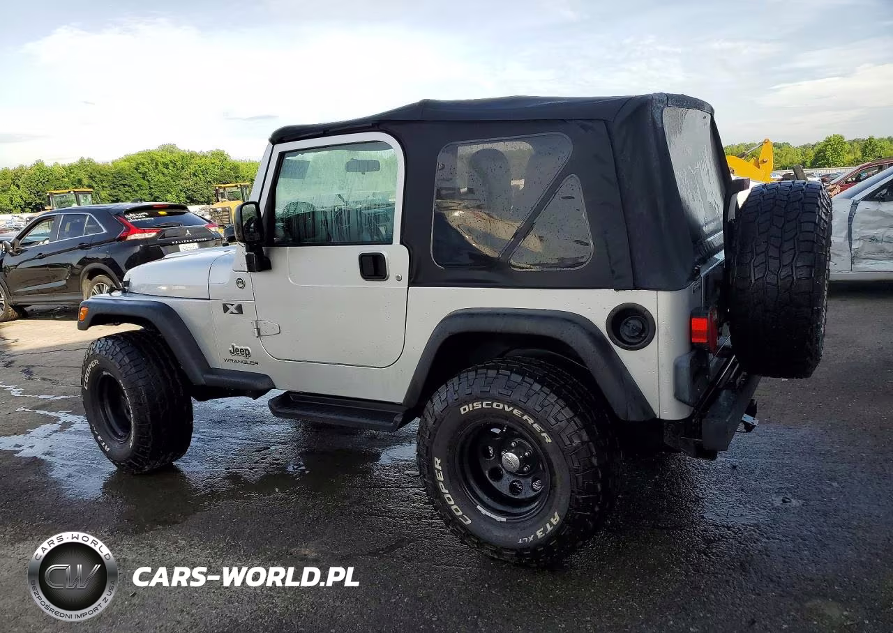 2006 Jeep Wrangler X VIN:1J4FA39S96P702468 - 2
