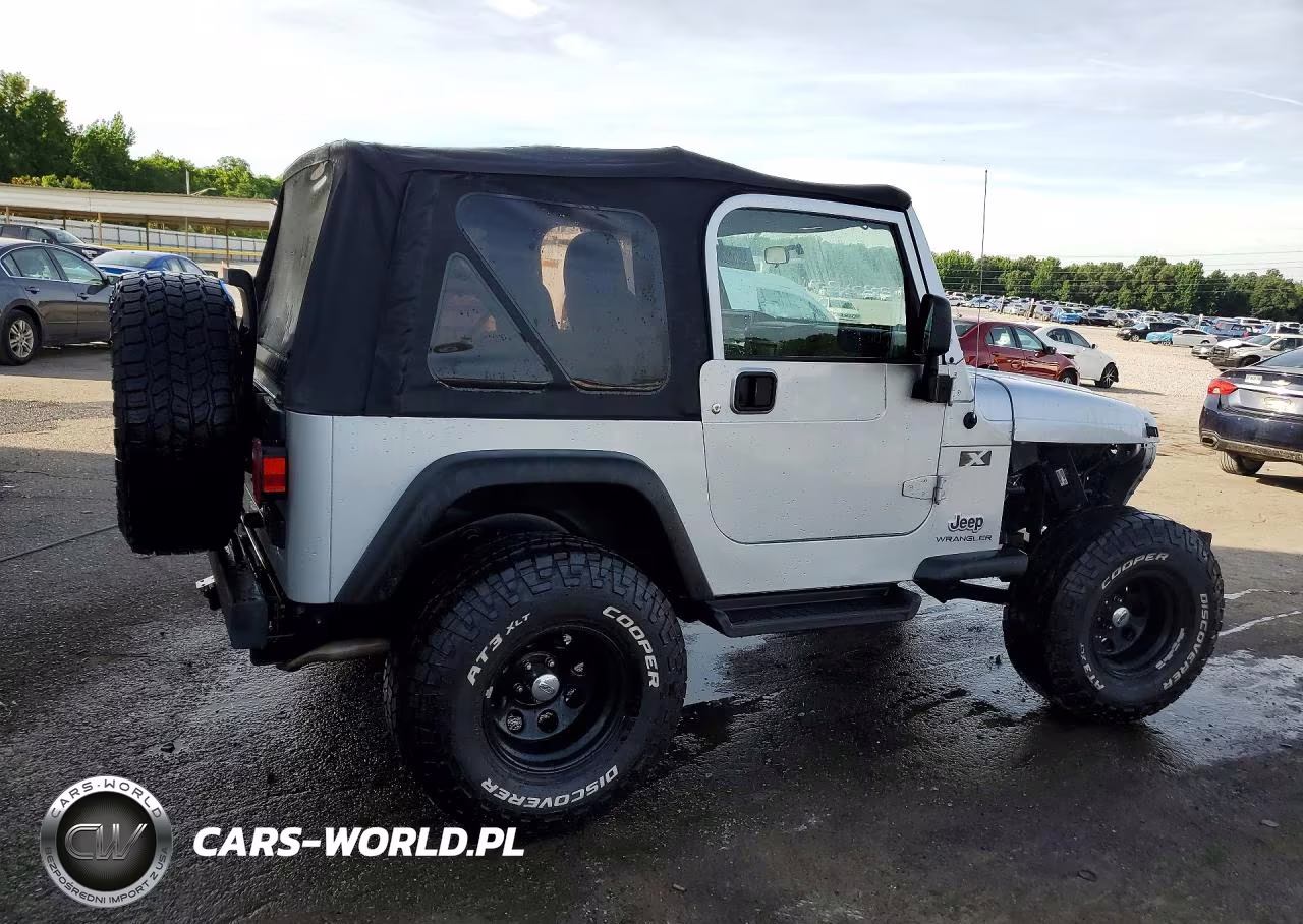 2006 Jeep Wrangler X VIN:1J4FA39S96P702468 - 3