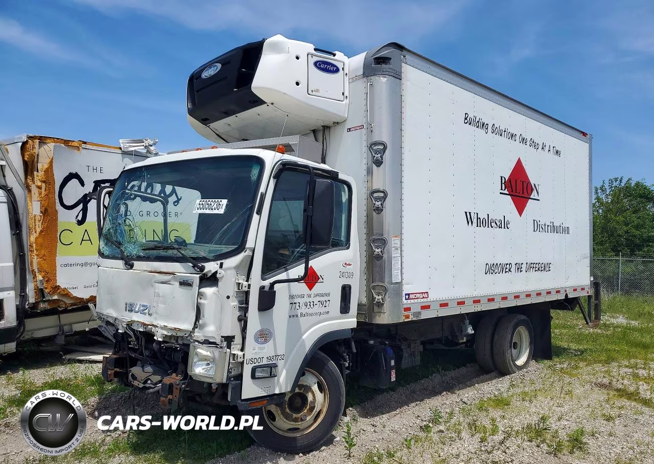 2020 Isuzu Npr Xd Refrigerated Box Truck