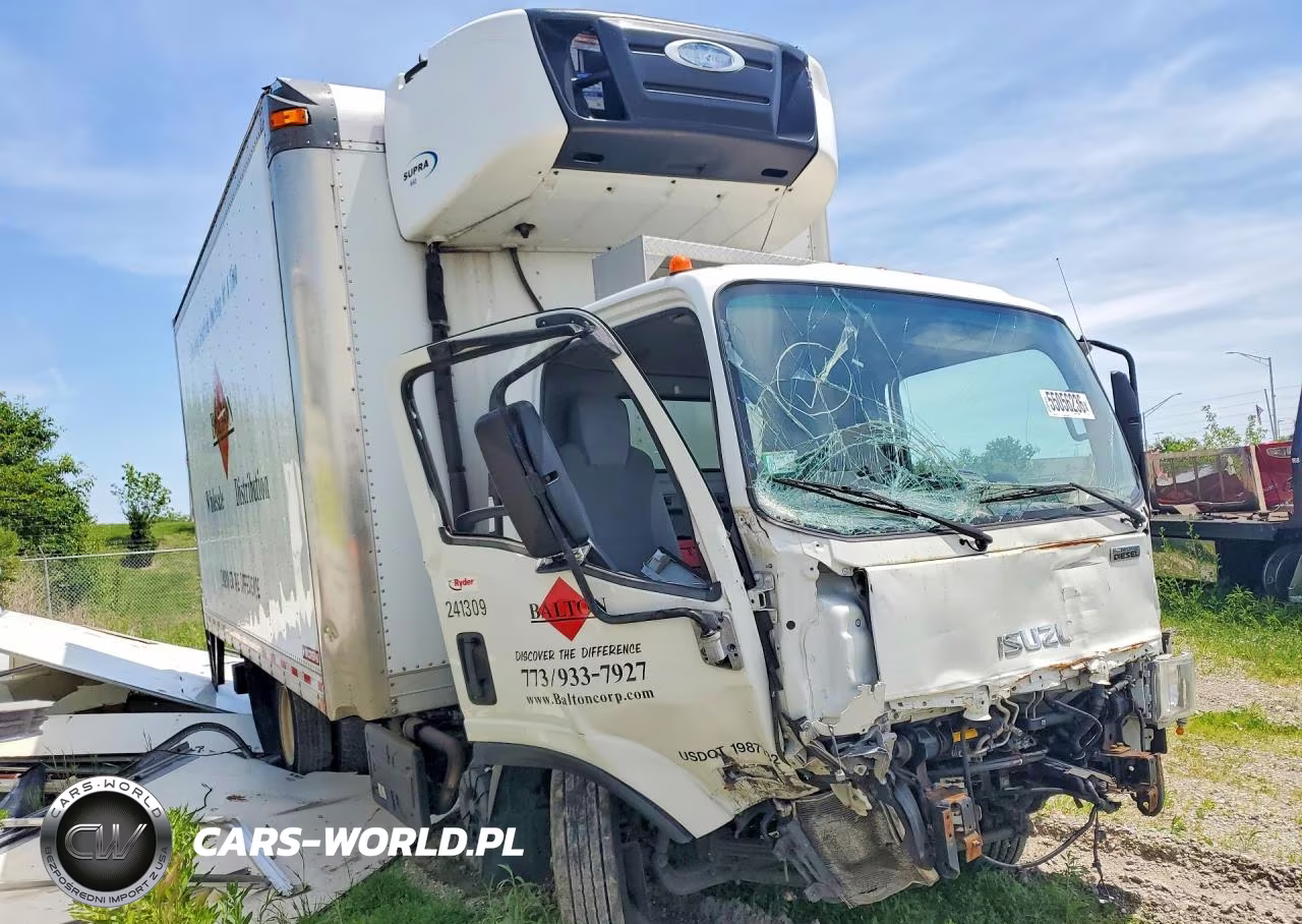 2020 Isuzu Npr Xd Refrigerated Box Truck VIN:JALC4W165L7K00843 - 4
