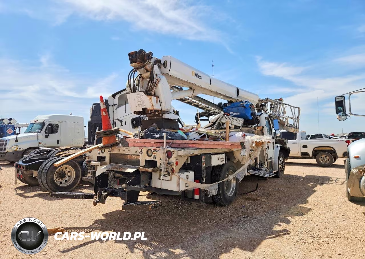 2020 Freightliner Business Class M2 Cable Placer Bucket Truck VIN:1FVACWFD2LHKW5893 - 4