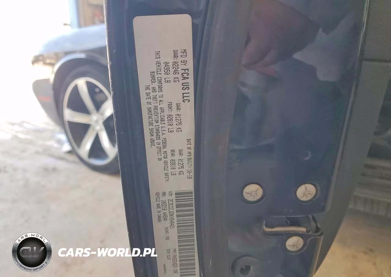 2019 Dodge Challenger Gt VIN:2C3CDZJG9KH540421 - 12